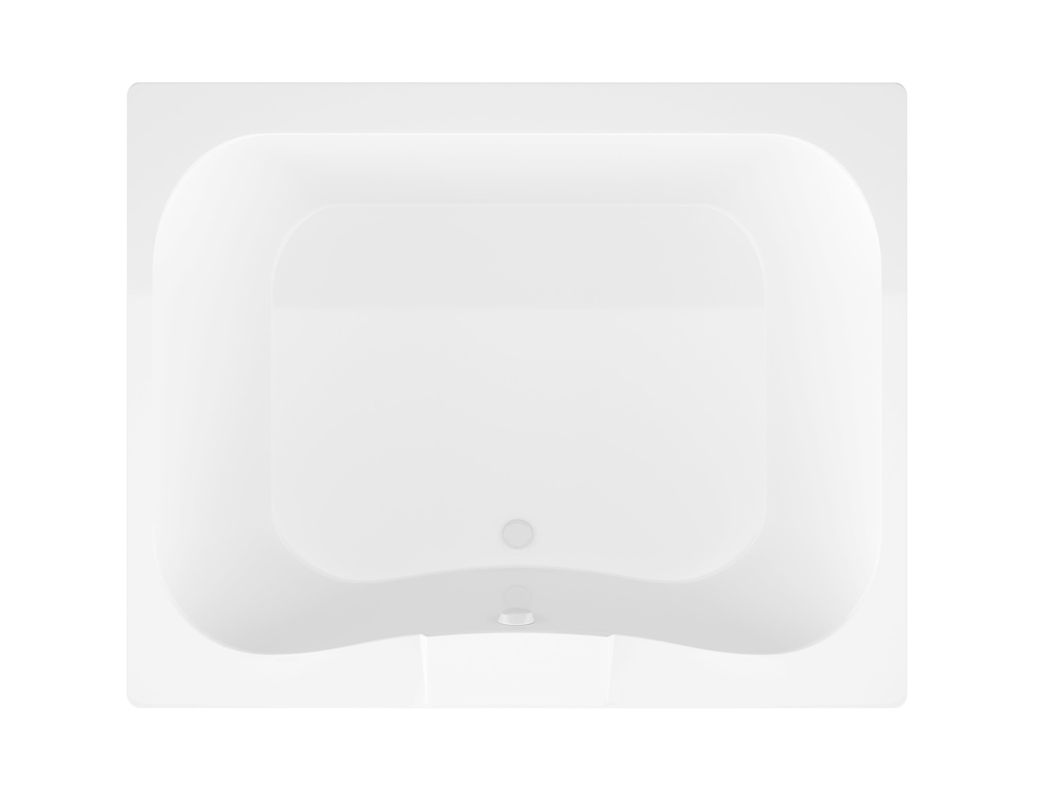 Atlantis Whirlpools Neptune 40 x 60 Rectangular Soaking Bathtub 4060NS