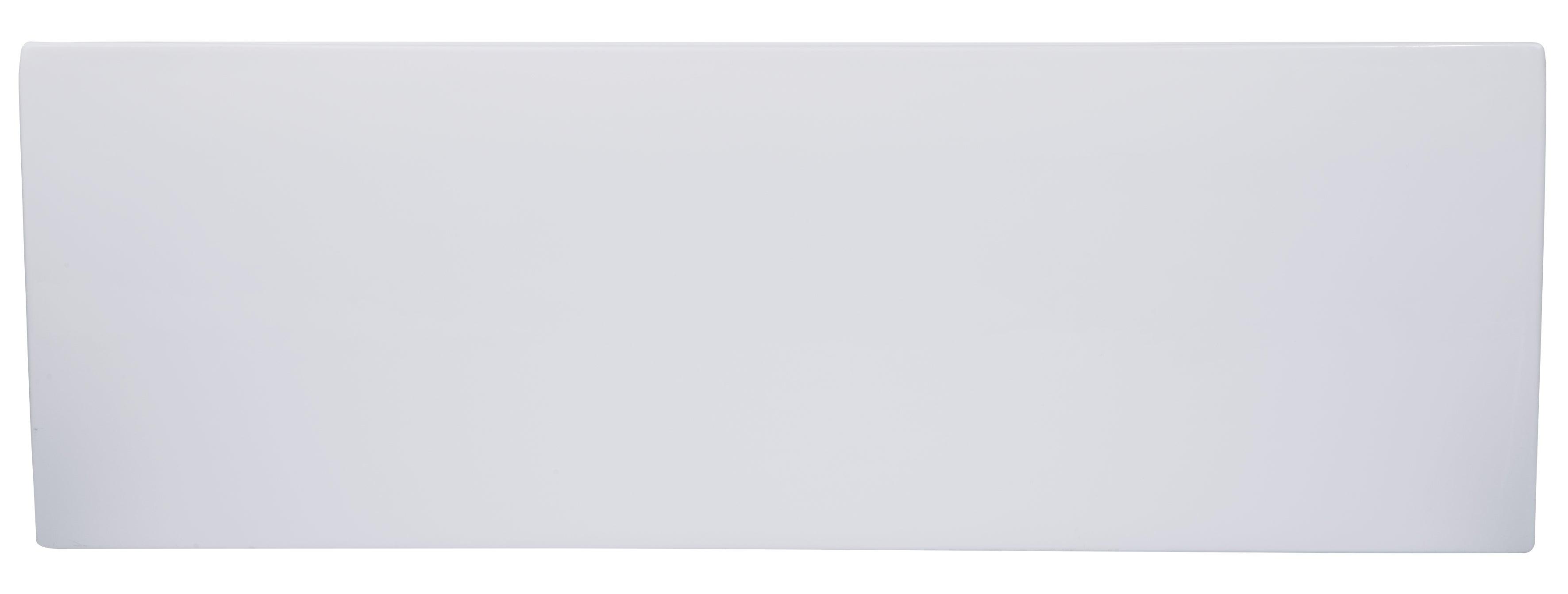 ALFI brand AB8859 67 inch White Rectangular Acrylic Free Standing Soaking Bathtub