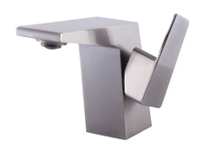 Load image into Gallery viewer, ALFI brand AB1470-BN Brushed Nickel Modern Single Hole Bathroom Faucet