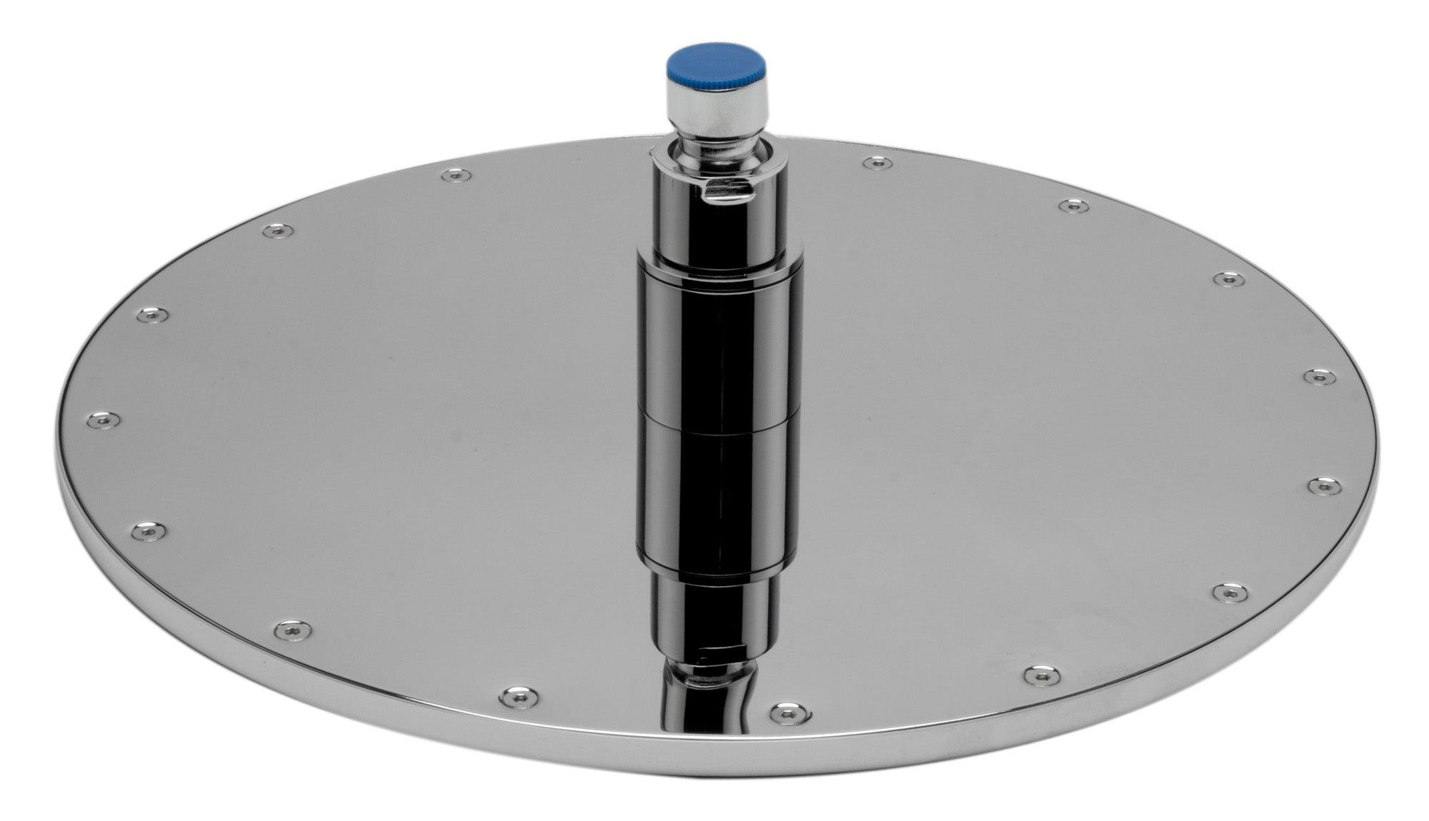 ALFI brand LED12R-PC Polished Chrome 12" Round Multi Color LED Rain Shower Head