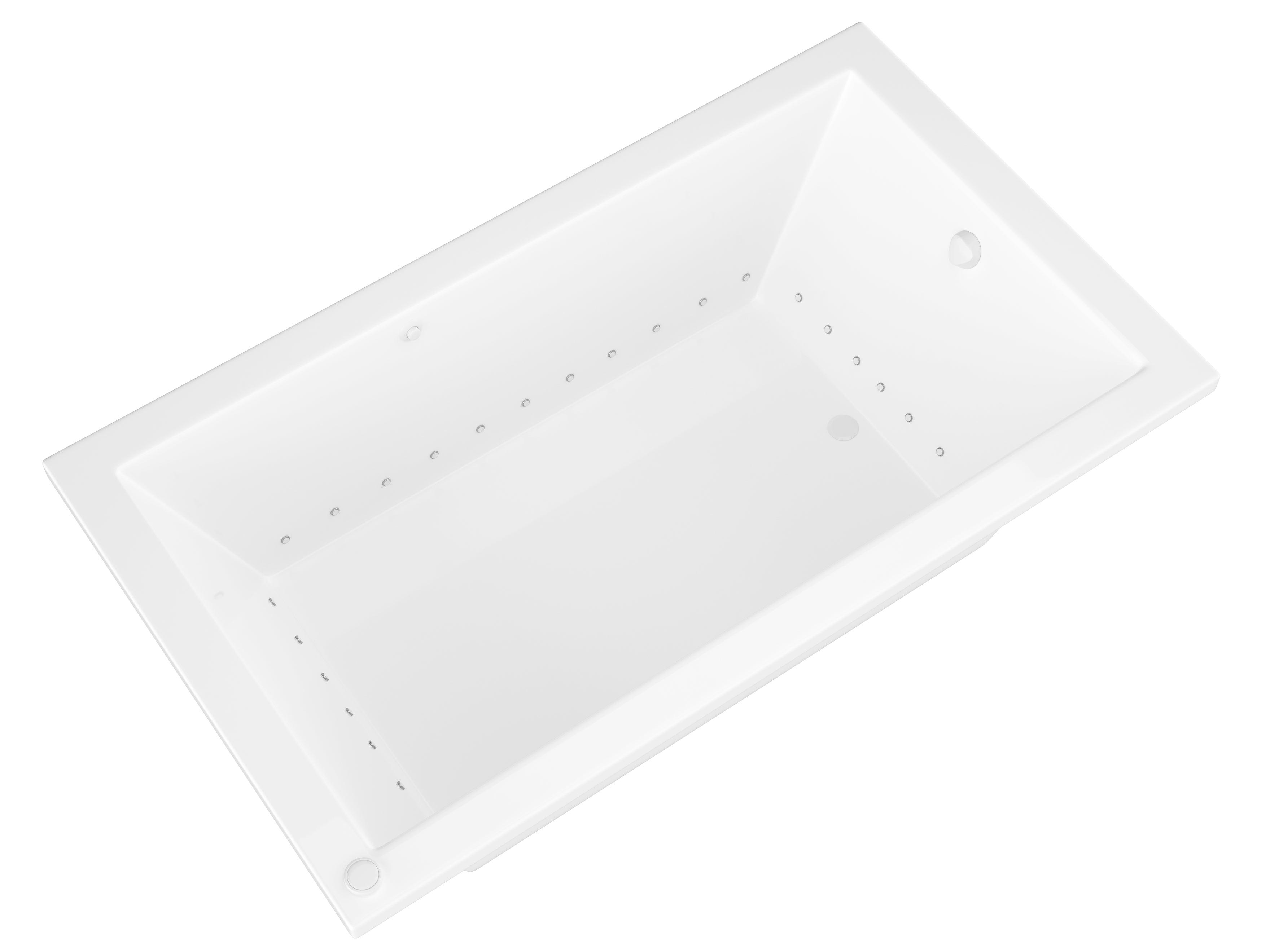 Atlantis Whirlpools Venetian 42 x 72 Rectangular Air Jetted Bathtub