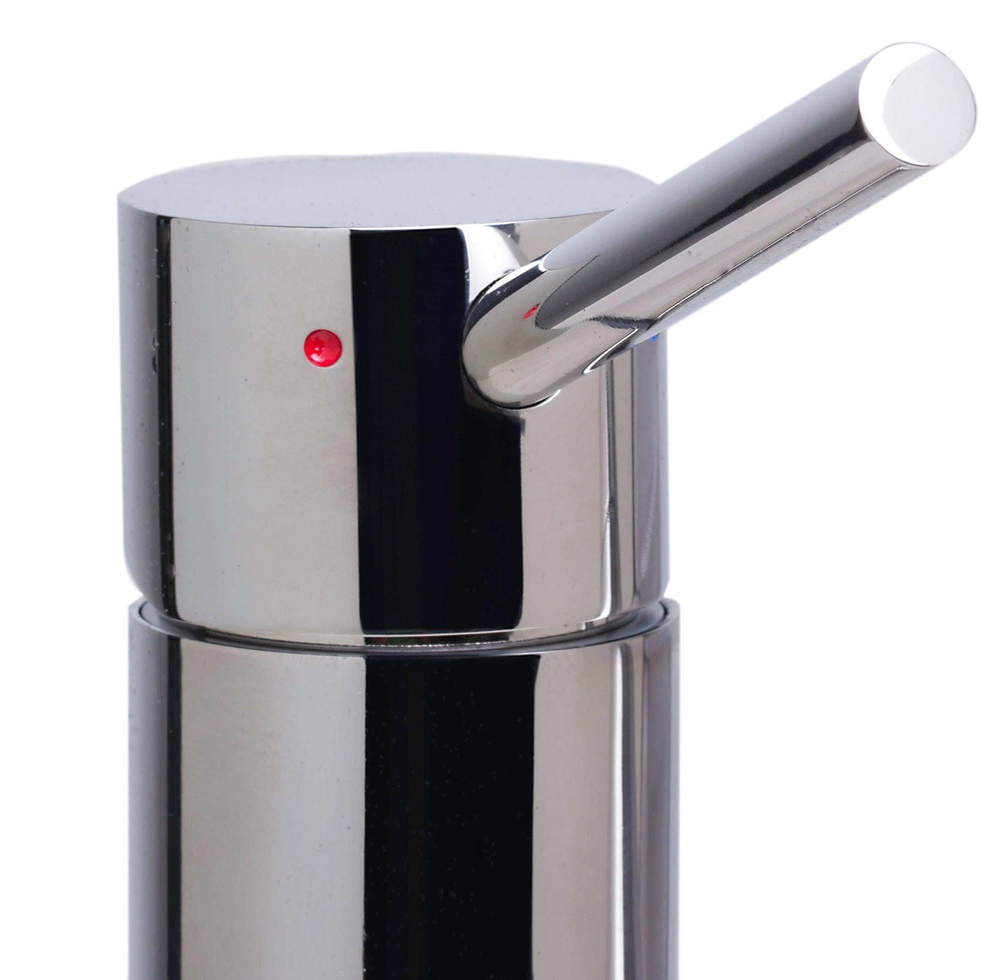 ALFI brand AB2025-PSS Solid Polished Stainless Steel Pull Out Single Hole Kitchen Faucet