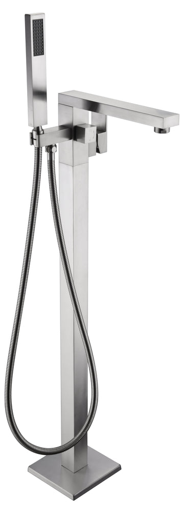 Khone 2-Handle Claw Foot Tub Faucet with Hand Shower