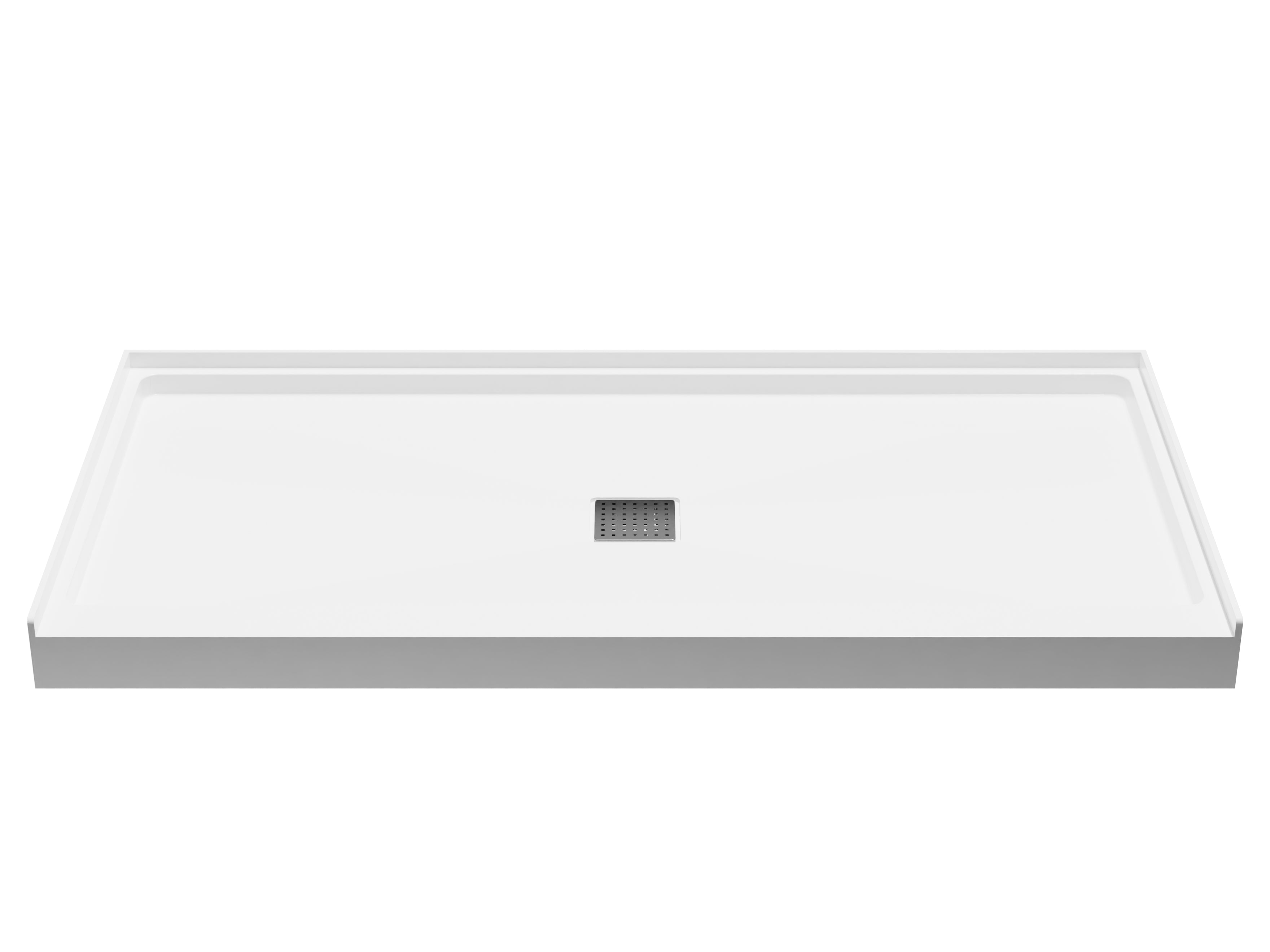 ALEXANDER 60 in. x 30 in. Center Drain Shower Base