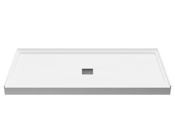 ALEXANDER 60 in. x 30 in. Center Drain Shower Base