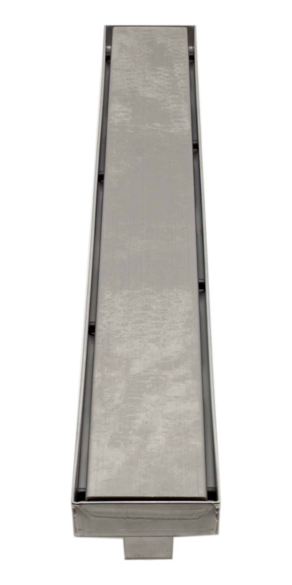 ALFI brand ABLD36B-BSS 36" Modern Brushed Stainless Steel Linear Shower Drain with Solid Cover