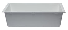 Load image into Gallery viewer, ALFI brand AB3322UM-W White 33&quot; Single Bowl Undermount Granite Composite Kitchen Sink