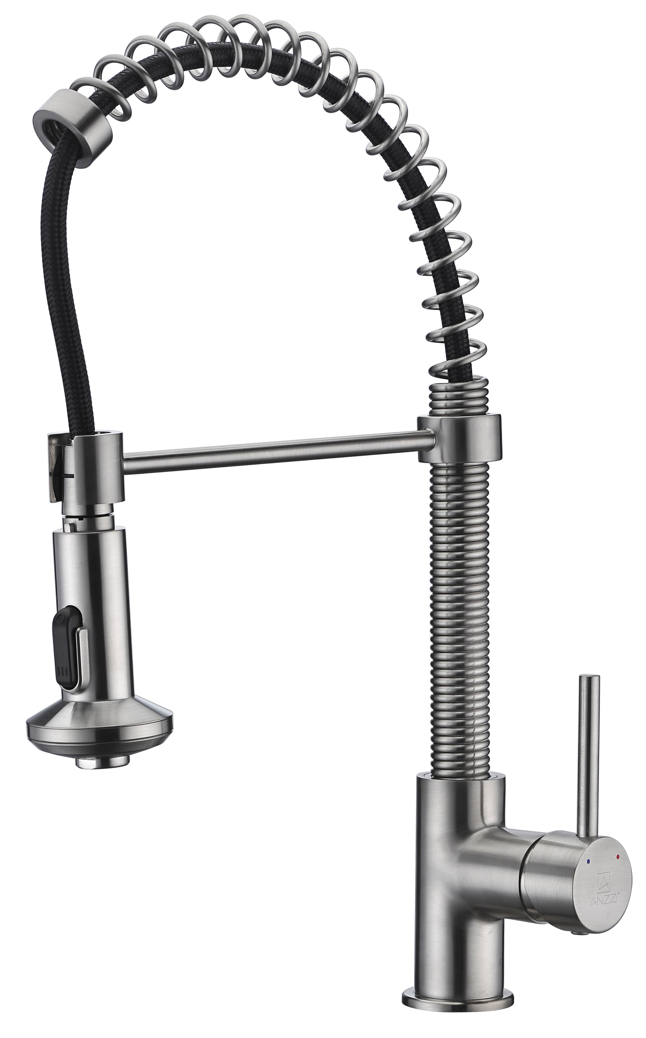 Step Single Handle Pull-Down Sprayer Kitchen Faucet