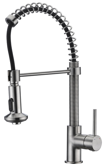 Step Single Handle Pull-Down Sprayer Kitchen Faucet