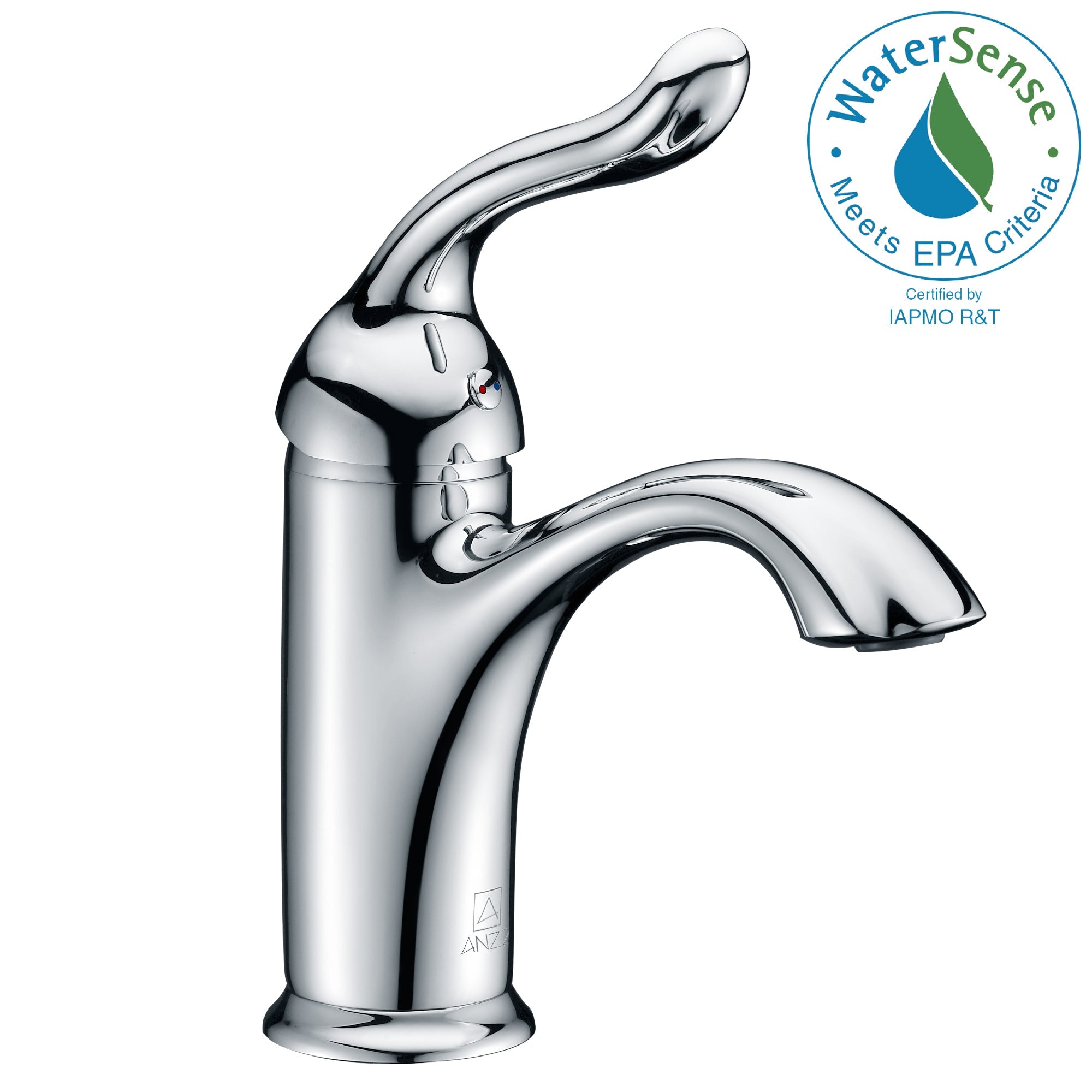 Arc Series Single Hole Single-Handle Low-Arc Bathroom Faucet