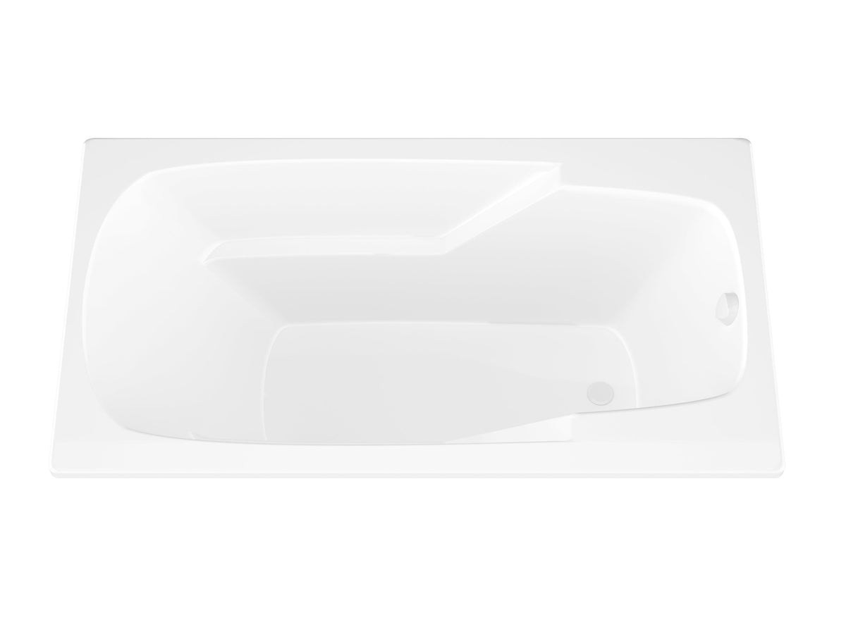 Atlantis Whirlpools Eros 32 x 60 Rectangular Soaking Bathtub 3260ES