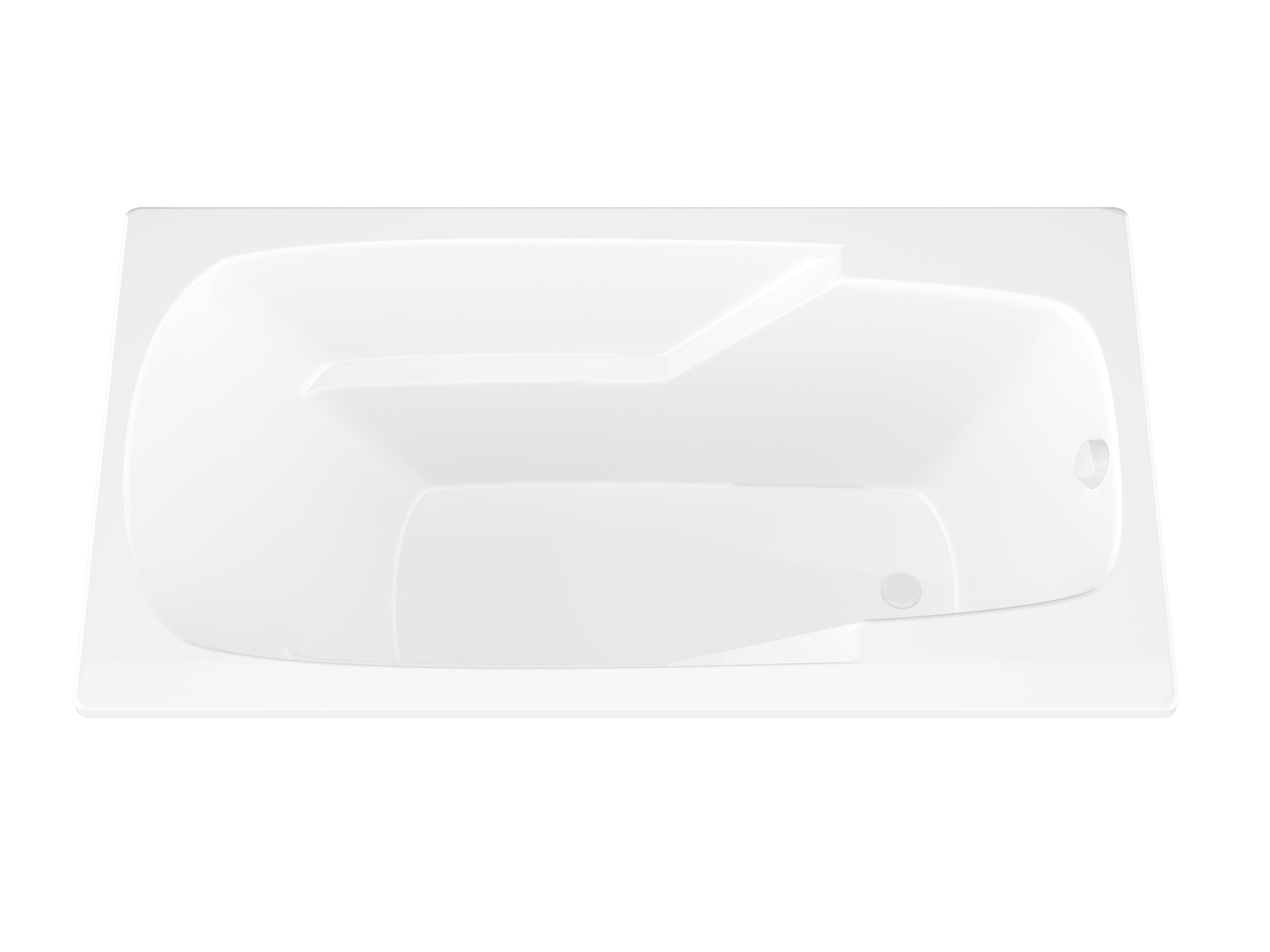 Atlantis Whirlpools Eros 32 x 60 Rectangular Soaking Bathtub 3260ES