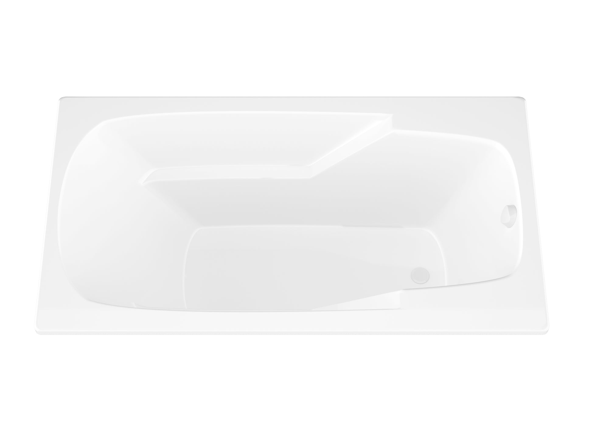 Atlantis Whirlpools Eros 36 x 72 Rectangular Soaking Bathtub 3672ES