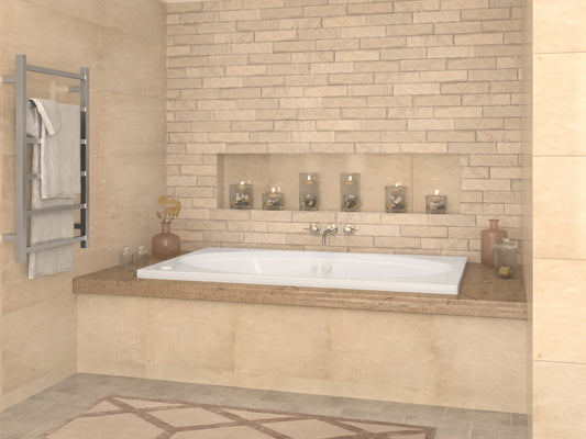 Atlantis Whirlpools Vogue 42 x 72 Rectangular Air Jetted Bathtub