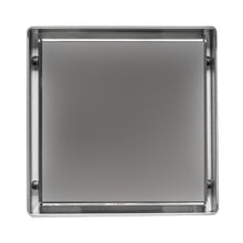 Load image into Gallery viewer, ALFI brand ABSD55B-BSS 5&quot; x 5&quot; Modern Square Polished Stainless Steel Shower Drain with Solid Cover