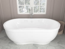 Load image into Gallery viewer, Atlantis Whirlpools Embrace 34 x 71 Oval Freestanding Whirlpool Jetted Bathtub 3471AW