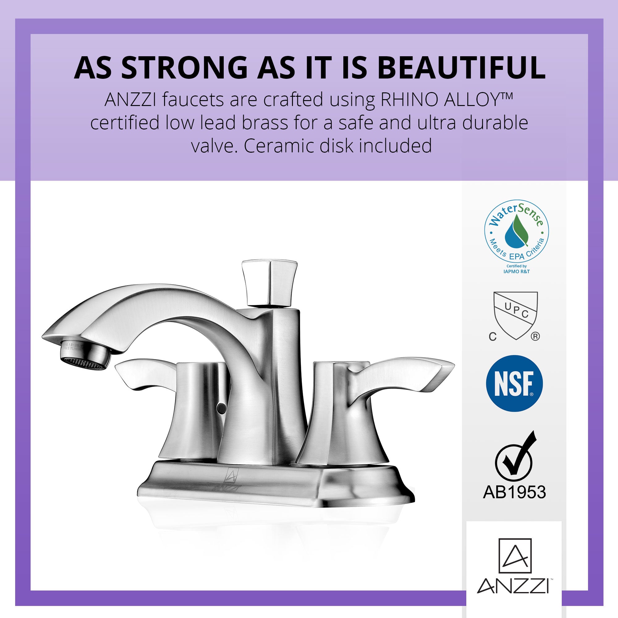 Vista Series 2-Handle Bathroom Sink Faucet