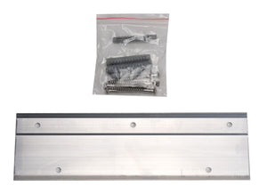 ALFI brand ABS14-PC Polished Chrome 14" Folding Teak Wood Shower Seat Bench