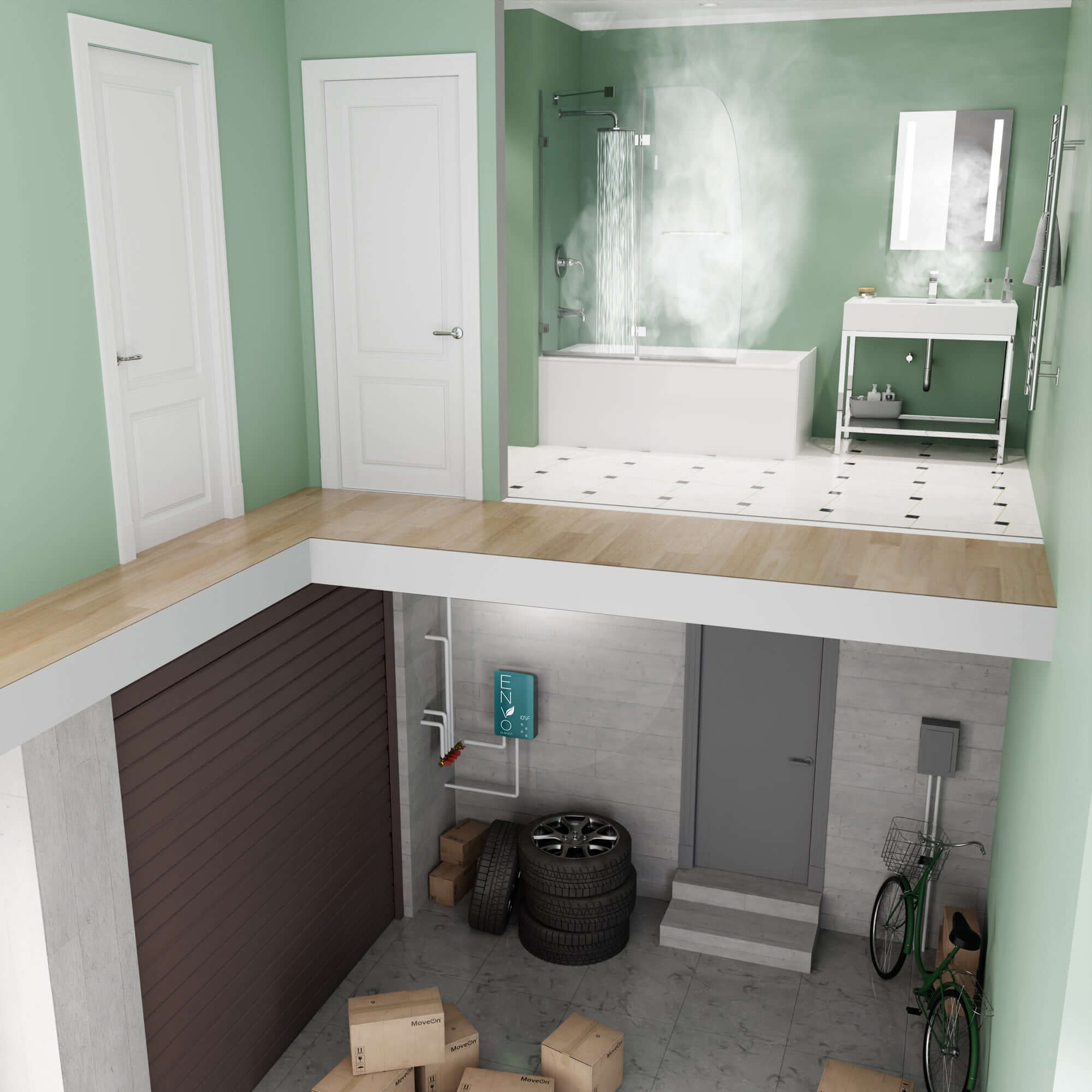 ENVO Arima 11 kW Tankless Electric Water Heater