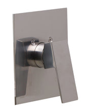 Load image into Gallery viewer, ALFI brand AB5501-BN Brushed Nickel Shower Valve Mixer with Square Lever Handle