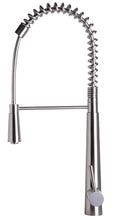 Load image into Gallery viewer, ALFI brand AB2039 Solid Stainless Steel Commercial Spring Kitchen Faucet