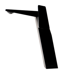 ALFI brand AB1475-BM Black Matte Single Hole Tall Bathroom Faucet