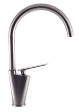 Load image into Gallery viewer, ALFI brand AB3600-BN Brushed Nickel Gooseneck Single Hole Bathroom Faucet