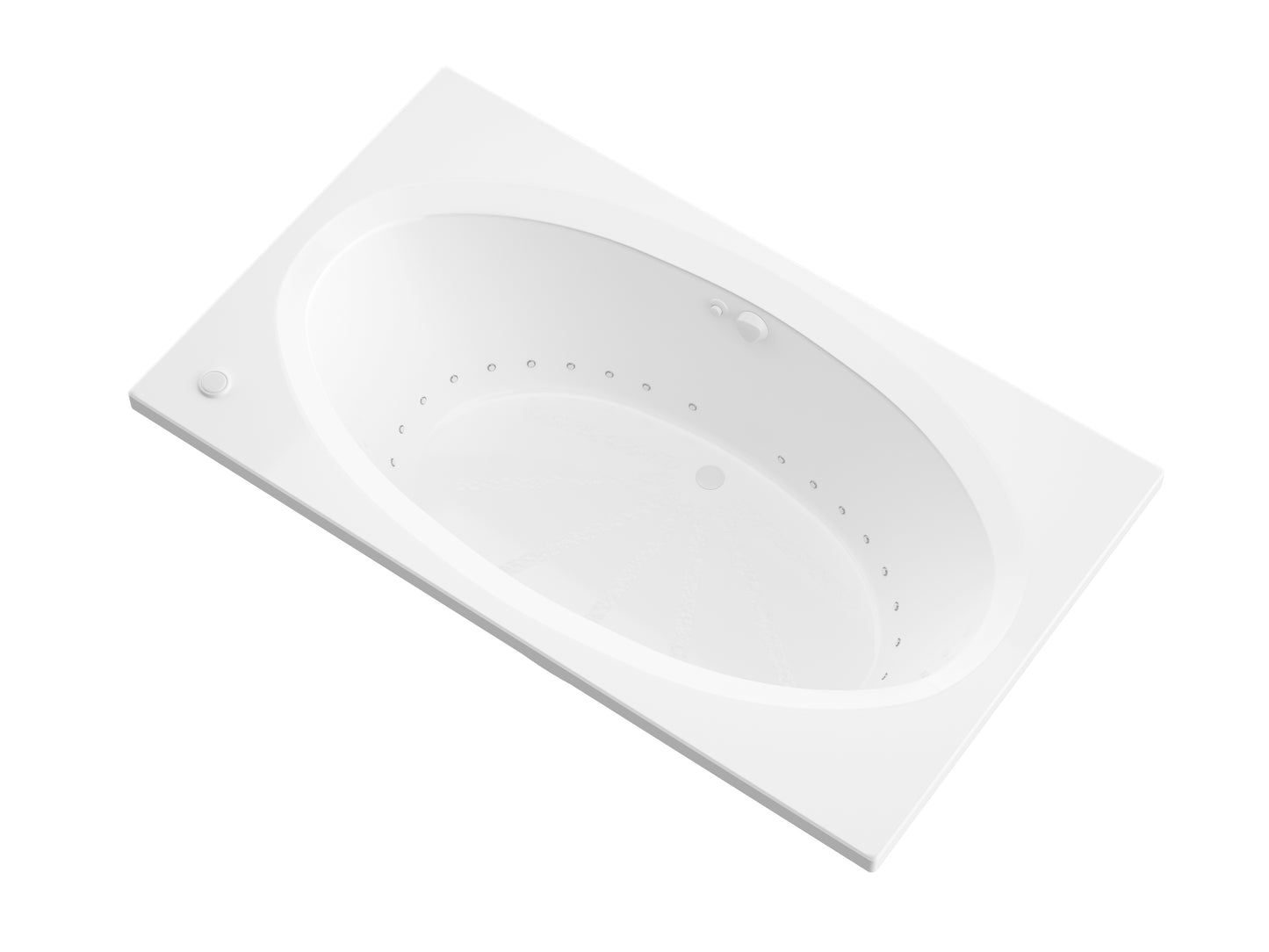 Atlantis Whirlpools Vogue 42 x 72 Rectangular Air Jetted Bathtub