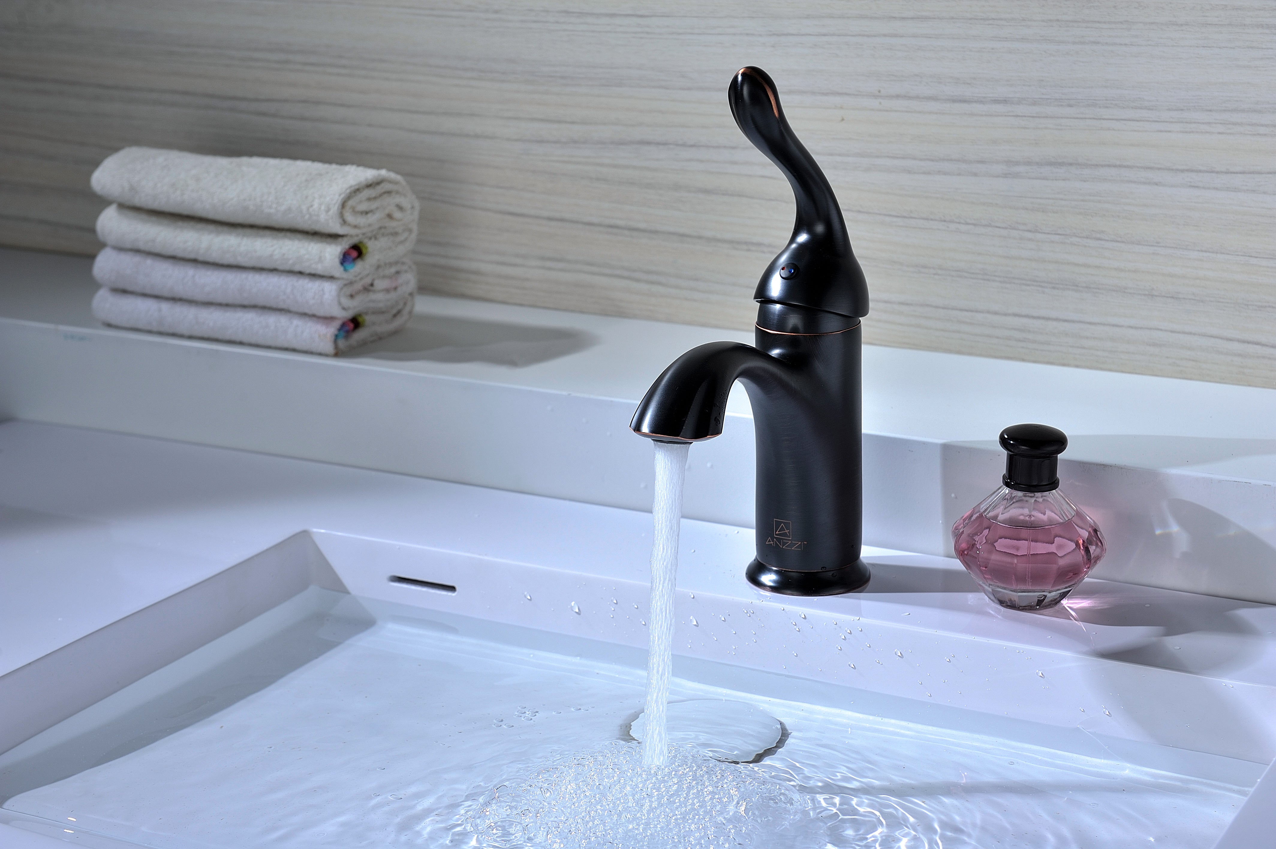 Arc Series Single Hole Single-Handle Low-Arc Bathroom Faucet