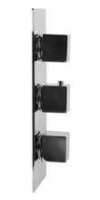 Load image into Gallery viewer, ALFI brand AB2901-PC Polished Chrome Concealed 4-Way Thermostatic Valve Shower Mixer /w Square Knobs