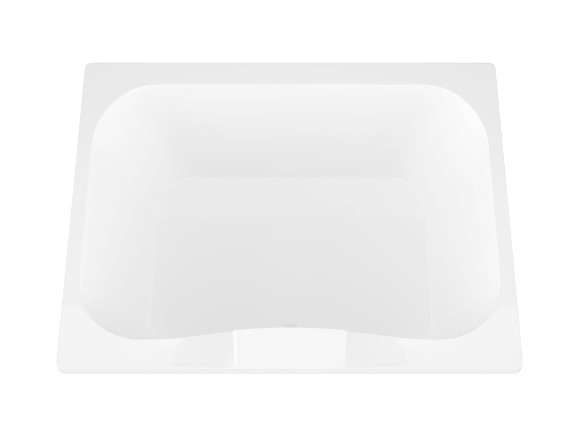 Atlantis Whirlpools Neptune 48 x 60 Rectangular Soaking Bathtub 4860NS