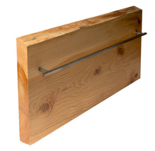 Load image into Gallery viewer, ALFI brand ABTW3216H 32&quot;x16&quot; Live Edge Cedar Wood Towel Warmer