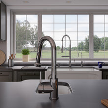 Load image into Gallery viewer, ALFI brand AB3918ARCH-W  39&quot; White Arched Apron Thick Wall Fireclay Double Bowl Farm Sink
