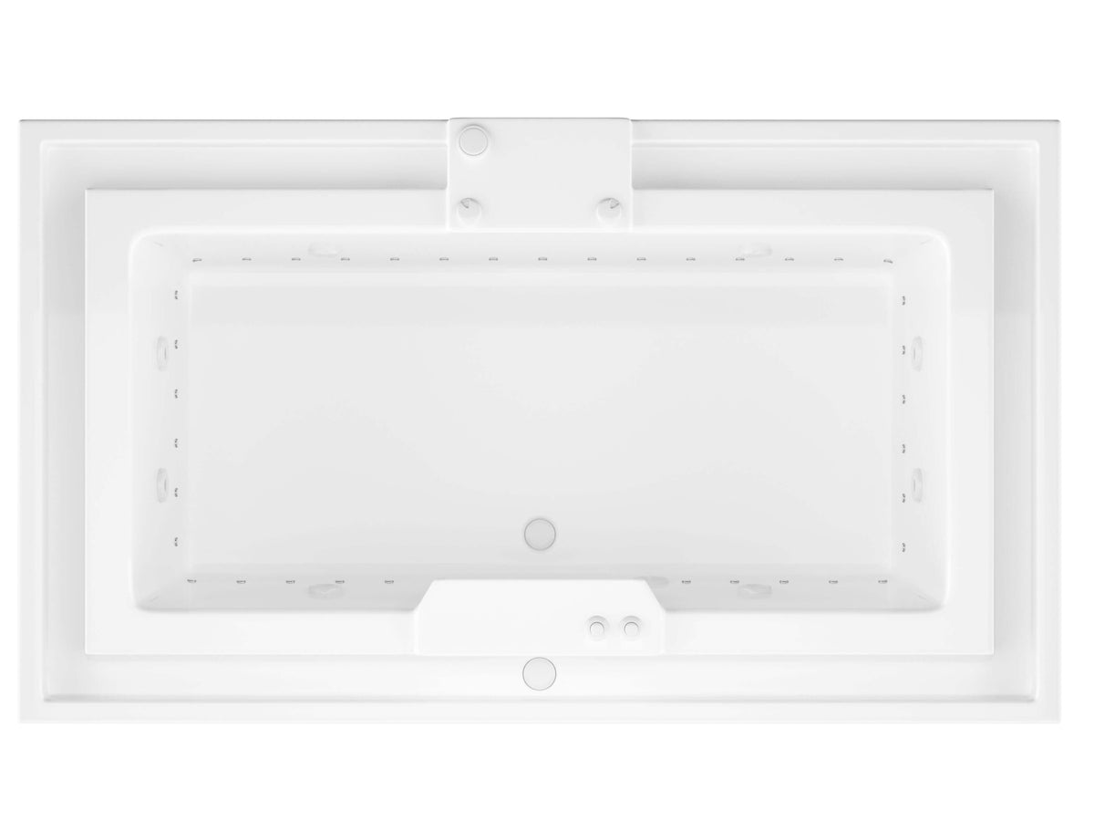Atlantis Whirlpools Infinity 46 x 78 Endless Flow Air & Whirlpool Jetted Bathtub