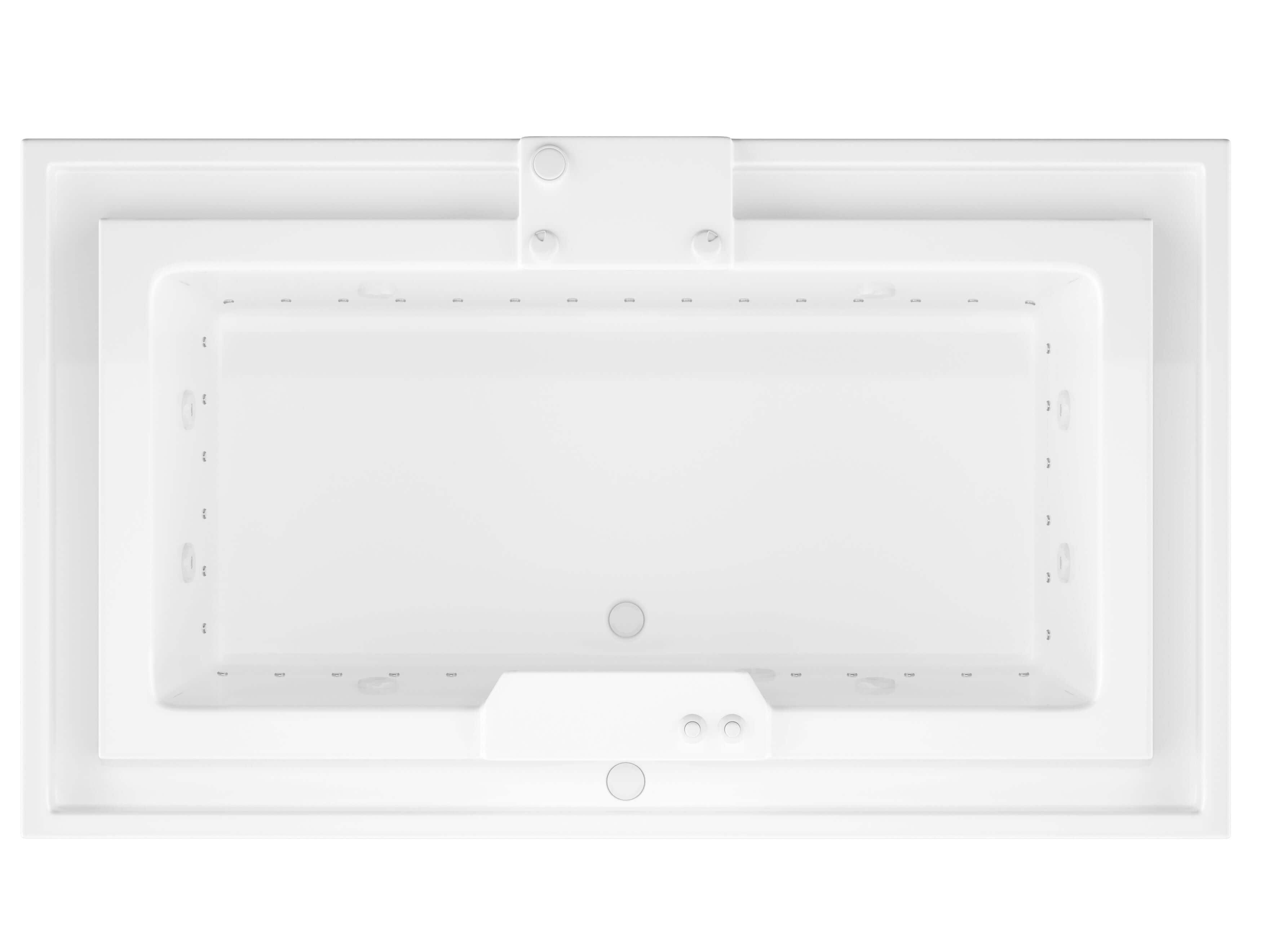 Atlantis Whirlpools Infinity 46 x 78 Endless Flow Air & Whirlpool Jetted Bathtub