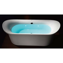 Load image into Gallery viewer, EAGO AM1900  74&quot; White Free Standing Air Bubble Bathtub