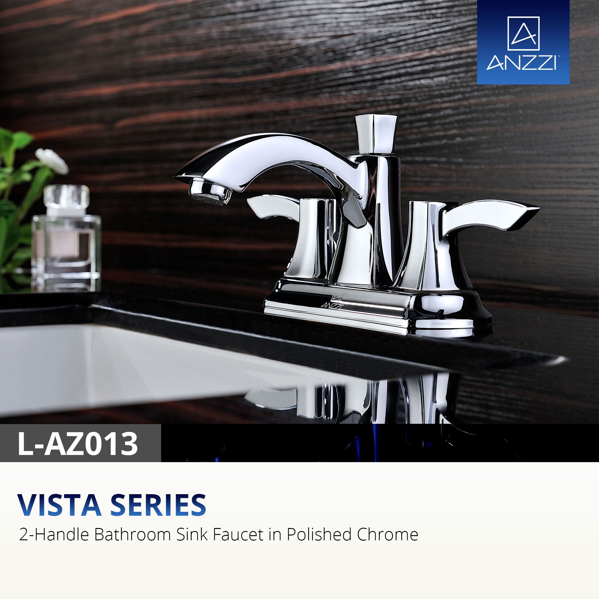 Vista Series 2-Handle Bathroom Sink Faucet