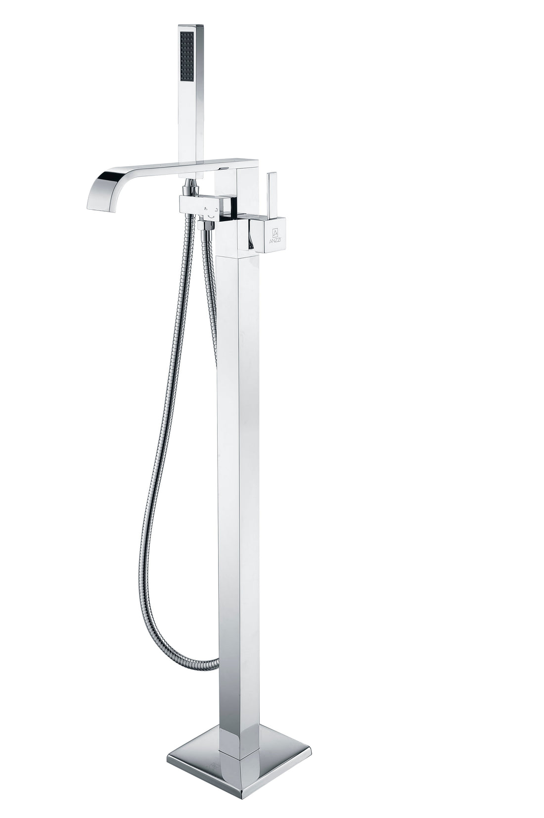 Angel 2-Handle Claw Foot Tub Faucet with Hand Shower