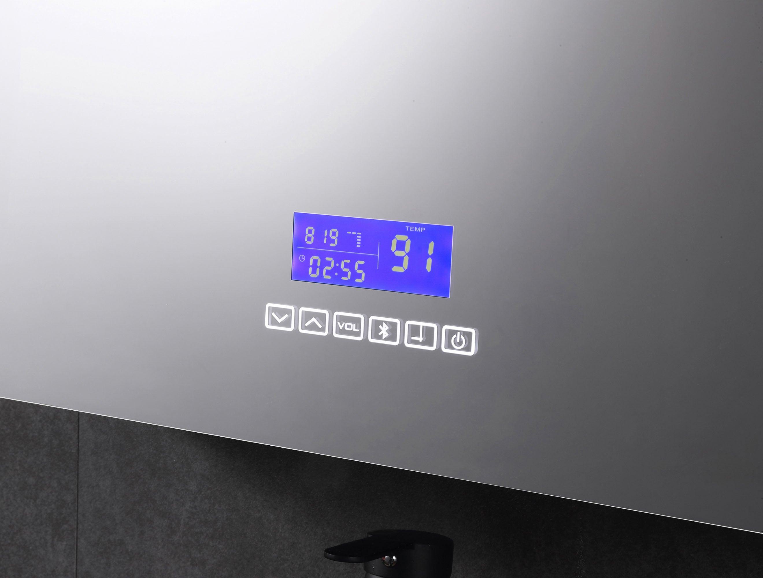 ALFI brand ABMC2630BT 26" x 30" Double Door LED Light Bluetooth Medicine Cabinet