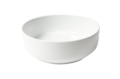 ALFI brand ABC907-W White 15" Round Above Mount Ceramic Sink