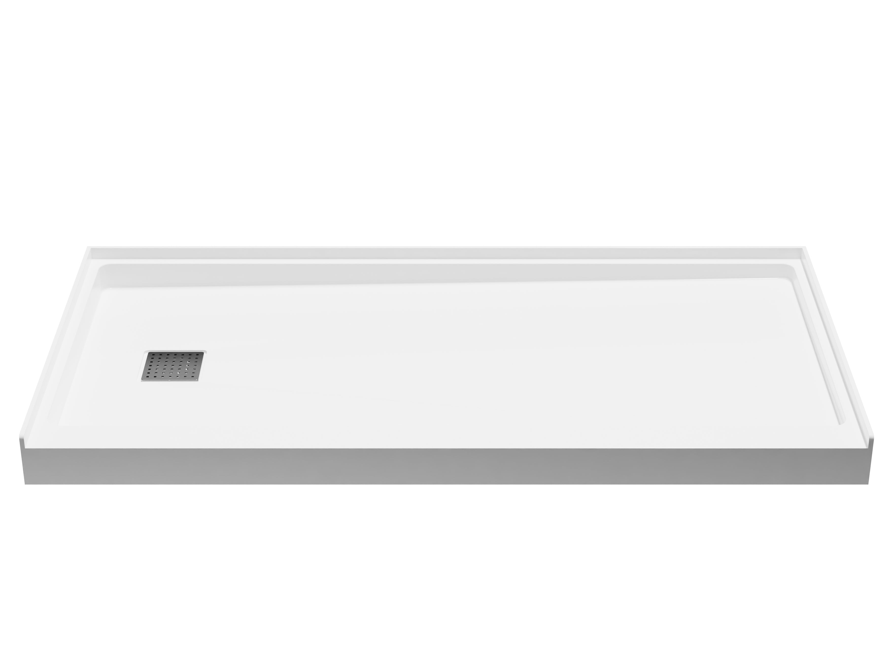 ALEXANDER 60 in. x 30 in. Center Drain Shower Base