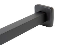 Load image into Gallery viewer, ALFI brand ABSA16S-BM Black Matte 16&quot; Square Wall Shower Arm