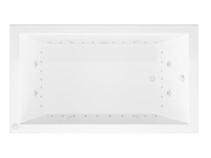 Atlantis Whirlpools Venetian 32 x 60 Rectangular Air & Whirlpool Jetted Acrylic Bathtub, Drop-in