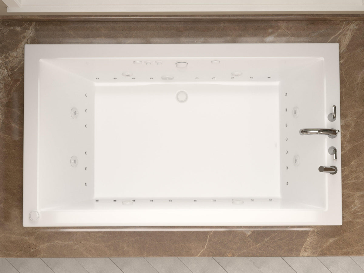 Atlantis Whirlpools Vogue 42 x 72 Rectangular Air & Whirlpool Jetted Bathtub