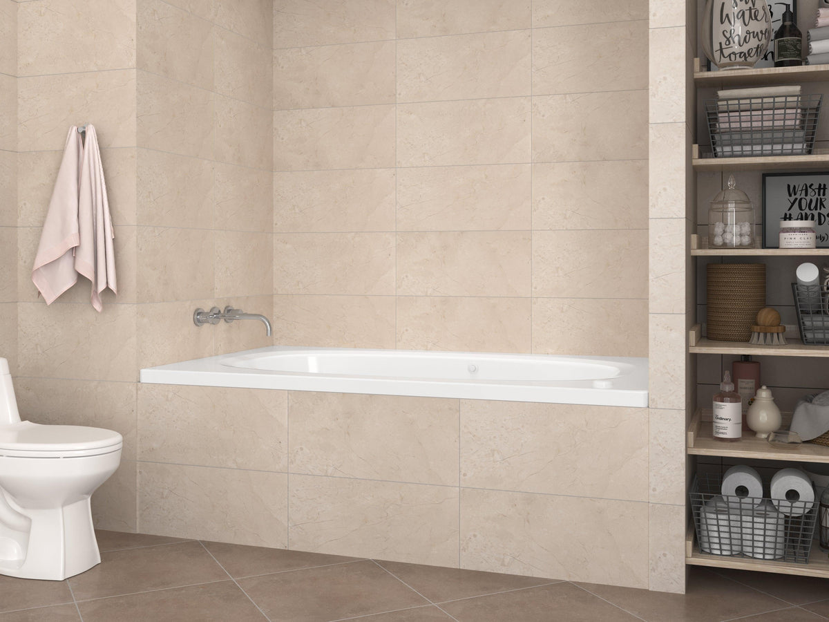 Atlantis Whirlpools Polaris 42 x 66 Rectangular Air Jetted Bathtub