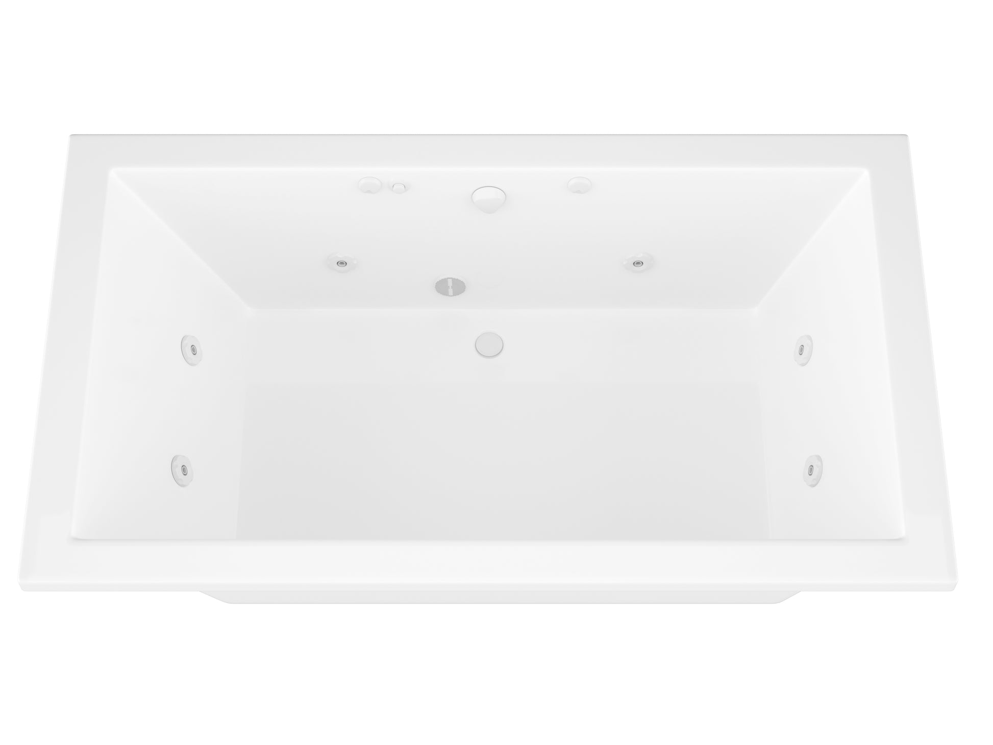 Atlantis Whirlpools Venetian 42 x 72 Rectangular Whirlpool Jetted Bathtub 4272VNCWL