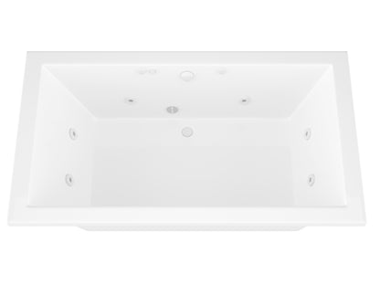 Atlantis Whirlpools Venetian 42 x 72 Rectangular Whirlpool Jetted Bathtub 4272VNCWL