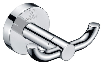 Caster Series Robe Hook in Polished Chrome AC-AZ004